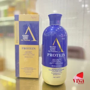 پروتئین مو سکرت کریستال ضد زردی آرن بیوتی ARENBEAUTY | حجم 800 میلی لیتر