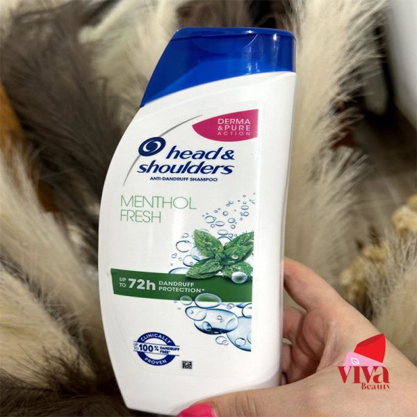 شامپو ضد شوره و خنک کننده هد اند شولدرز حاوی نعناع برند Head And Shoulders| حجم 400 میل