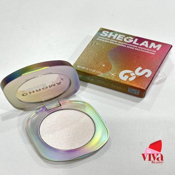 هایلایتر مولتی کروم  مدل CHROMA ZONE شیگلم SHEGLAM | حجم ۳ گرم