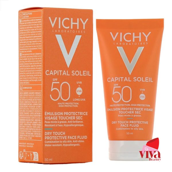 کرم ضد آفتاب رنگی ویشی Spf50 مخصوص پوست چرب VICHY | حجم 50 میل