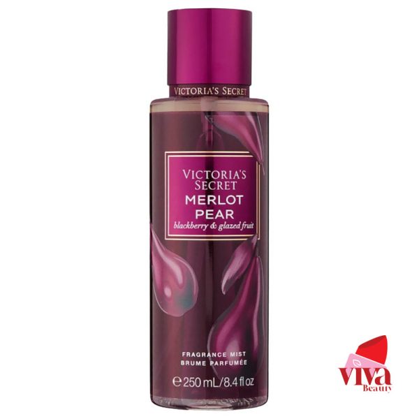 بادی اسپلش ویکتوریاسکرت مدل Merlot Pear برند Victorias Secret | حجم 250میل