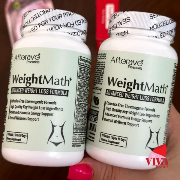 مکمل لاغری ویت مث افترایو Weight math Afterave | بسته ۹۰ عددی - Image 2