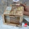 پالت هایلایتر 6 رنگ پینک کی برندPINK KEY| حجم 12گرم - Image 4