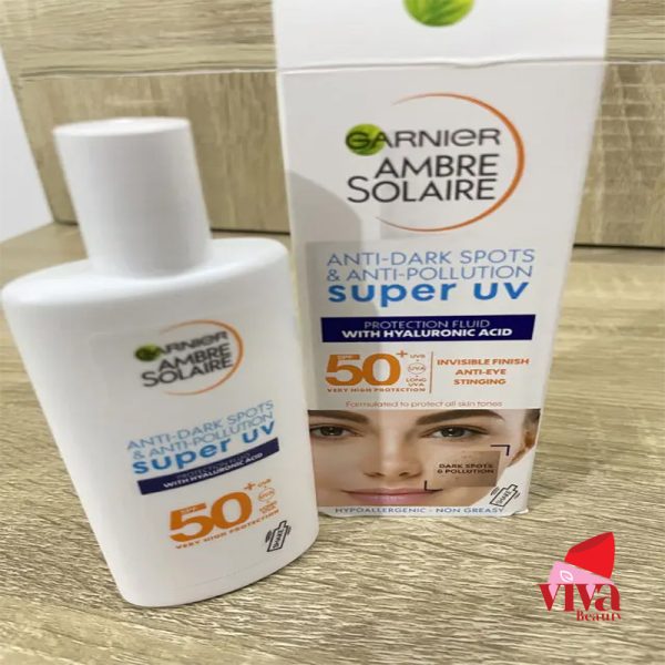 کرم ضدآفتاب  بی رنگ گارنیر مدل سوپر یو وی  SPF50 برند GARNIEER | حجم 40 میل - Image 3