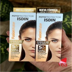 ضد آفتاب بی رنگ فیوژن واتر SPF 50 ایزدین Isdin | حجم ۵۰ میل