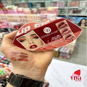 پک رژلب مایع مخملی کویدین رز QOIDEN ROSE